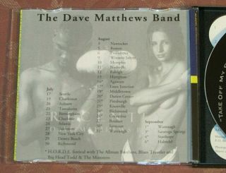 DAVE MATTHEWS BAND - Pumpkin - Recently - US PROMO ONLY - Tune Up 29 - Bama Rags - DMB - RARE 5