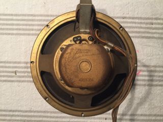 Vintage 1941 Zenith 12s568 Radio Speaker 10in 49ux351 Prewar Vintage Audio