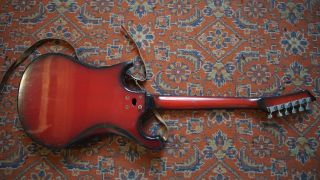 URAL 650 Art.  422 RARE Vintage Electric Guitar Soviet USSR (rickenbacker style) 5