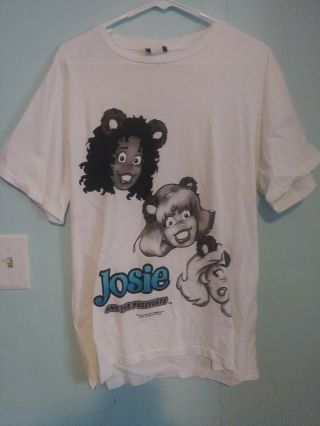 Vintage Josie And The Pussycats Shirt Single Stitch.  Size Large