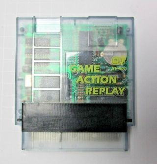 RARE QJ Game Action Replay NES SV - 801 Nintendo CIB 8