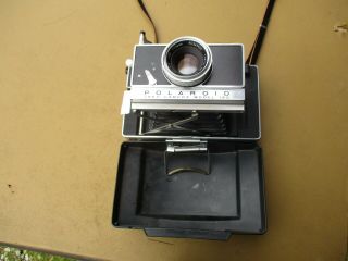 Vintage Polaroid Land Camera 180 With Instructions And Carrying Case