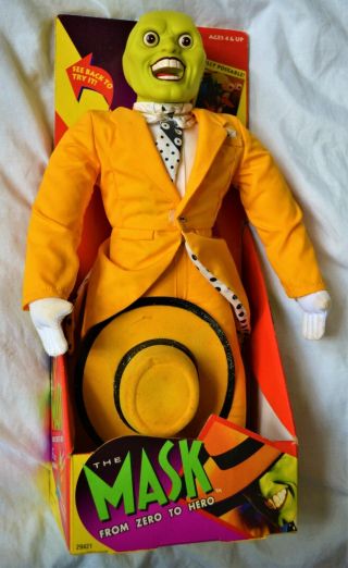 The Mask 12 " Kenner Doll Misb Prototype Limited Production Vintage Pop Out Eyes