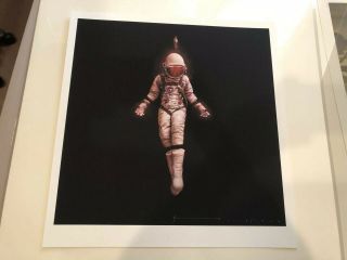 Jeremy Geddes ‘fall’ 2017 Signed And Numbered In Image Area - Rare - Astronaut