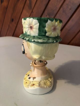 Rare Vintage Lipper & Mann Lady Head Vase 15/61 2