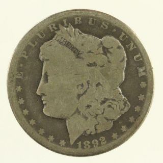 Vintage COIN US Currency 90 Silver MORGAN $1 DOLLARS 1892 CC & 1891 O 2