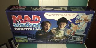 Vintage Mad Scientist Monster Lab Play - Set Toy Boxed Hardly Ex,