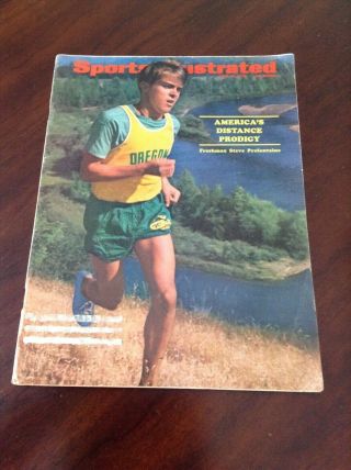 Vintage Classic No Label Steve Prefontaine 1970 June 15 Sports Illustrated Pre