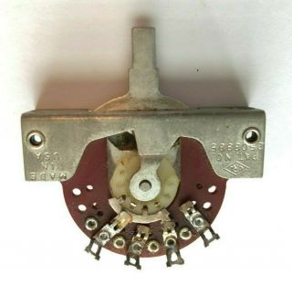 Vintage Early 1960s Fender Stratocaster Telecaster Crl 1454 3 Way Pickup Switch