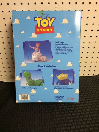 Pixar Toy Story little BO PEEP doll vintage 1995 Thinkway toy MIB Disney 2