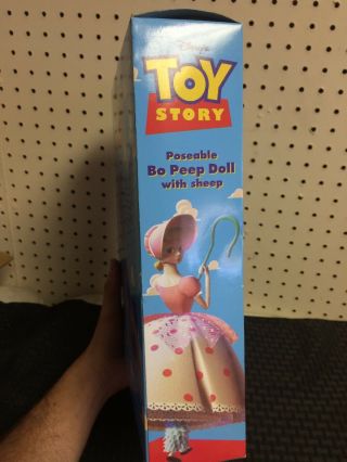 Pixar Toy Story little BO PEEP doll vintage 1995 Thinkway toy MIB Disney 3
