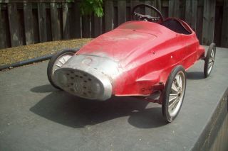 Giordani Maserati Pedal Car.  Unrestored Very Rare