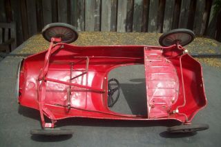 Giordani Maserati Pedal Car.  Unrestored Very Rare 6