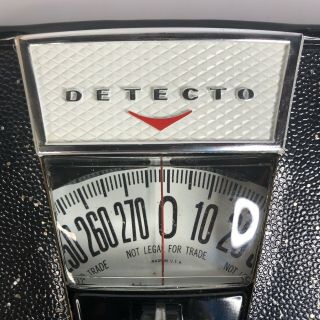 Vintage Detecto Floor Bathroom Scale Personal Body Weight K300C Old Stock 3