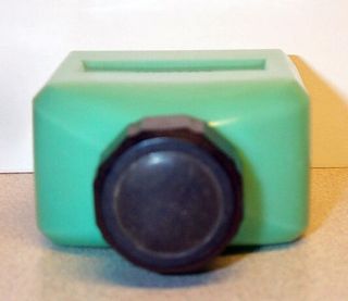 SCARCE RARE McKee Glass JADITE Jade - Ite Lotion Toiletry Bottle Vintage 6