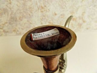 Vintage Brass,  Copper,  & Steel Middle Eastern Decorative Arabic Coffee Pot 8