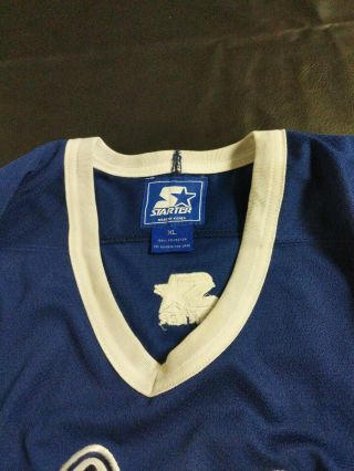Vintage Penn State Nittny Lions Hockey Jersey XL Starter Rare 3