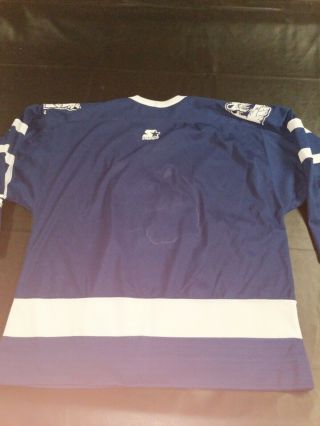 Vintage Penn State Nittny Lions Hockey Jersey XL Starter Rare 7