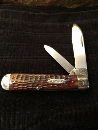 Rare Vintage Case Xx Red Bone Jack Knife 6231 1940 - 1964