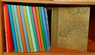 16 Vintage Time Life Books The Art Of Sewing - Hc/fabric Covers Vgc