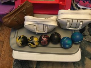Duck Pin Bowling Balls And Bags