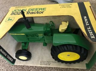 Vintage Ertl 1/16 John Deere 5020 Short Yellow Stripe Decal Diesel Tractor 555 2