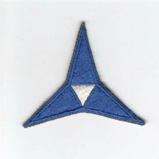Ww 2 Us Army 3rd Corps Small Triangle Patch Inv D647