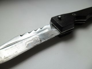 folding knife hand made USSR homemade vintage RARE 5