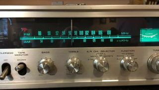 Vintage Sanyo 4 Channel Stereo Receiver DCX 2700K - Serviced & Functioning 5