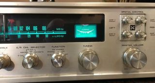 Vintage Sanyo 4 Channel Stereo Receiver DCX 2700K - Serviced & Functioning 7
