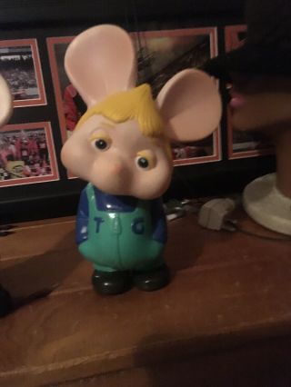 The Ed Sullivan Show,  Topo Gigio Doll Vintage Figure 2 Set Rare