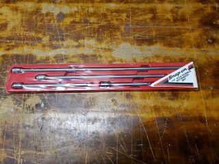 Vintage Snap On Tools 1/4 Drive 5 Pc Wobble Extension Set 105tmxw See Details
