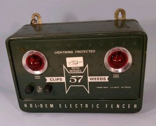 Steam Punk.  Retro Industrial.  1969 Holdem Fence Charger.  Vintage Electrical