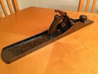 Vintage Stanley Wood Jointer Plane No.  8 4