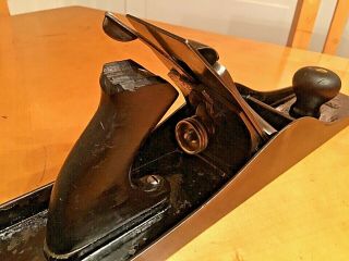 Vintage Stanley Wood Jointer Plane No.  8 6