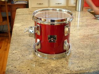 Rare 1985 Tama 8 X 8 Rack Tom In The Candy Apple Red Finish