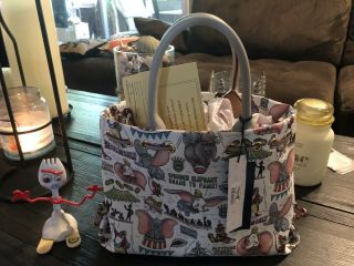 Bnwt W Tags Rare Disney Parks Exclusive Dooney & And Bourke Dumbo Purse Tote