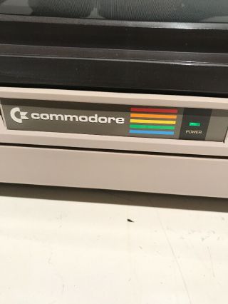 Vintage Commodore 1702 Monitor w/ Cable Test Perfect 1984 2