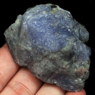 357Ct 100 Natural AAA Violet Blue Tanzanite Rarely Facet Specimen YTA7692 2