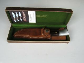 Vintage Westmark 702 Knife,  Sheath,  And Pamphlet