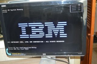 Vintage IBM Personal Computer 300PL Pentium MMX,  600/166 MHz,  HD 2.  5GB 6