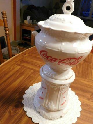 Coca Cola Cookie Jar Ceramic Vintage From Before 2000