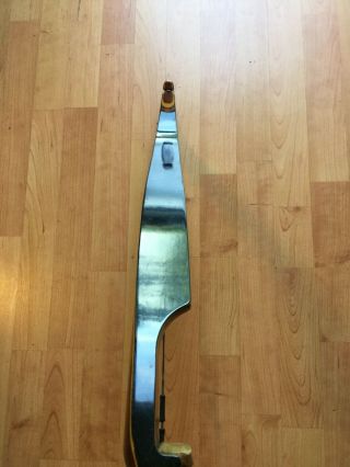 VINTAGE SHAKESPEARE CASCADE? ARCHERY RH 52” 45 RECURVE BOW NO HOLES PHENOLIC 4