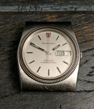 Vintage Omega Constellation Megaquartz Wristwatch Cal 1310 C1972 For Repair
