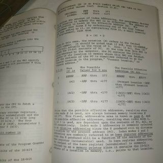 1973 DATA GENERAL NOVA VINTAGE COMPUTER FUNDAMENTALS MINI - COMPUTER PROGRAMMING 8