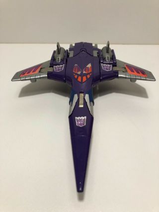 Vintage Hasbro Transformers G1 Cyclonus Blue Ear Variant Complete w instructions 3