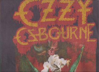Ozzy Osbourne Motorhead Scorpions Def Leppard vintage 1980s T SHIRT UNWORN 2