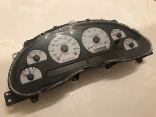 99 - 04 Mustang Gt Saleen 200mph Speedometer Instrument Cluster In Great Cond Rare