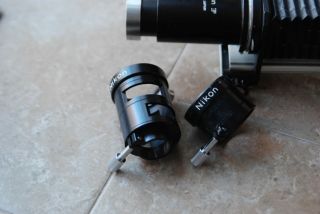 Nikon F Camera Mount Adapter for Microscope - Vintage Model Adaptor 3