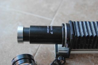 Nikon F Camera Mount Adapter for Microscope - Vintage Model Adaptor 4